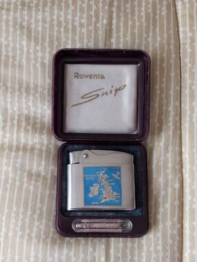 Rowenta Snip Vintage Lighter Advertising British Isles.